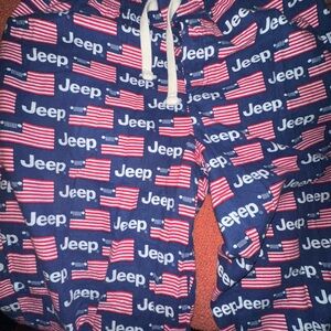 Jeep American Flag Pajama lounge pants size medium